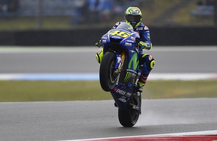 MotoGp Assen, Rossi: «Peccato per la prima fila, ma va bene così»