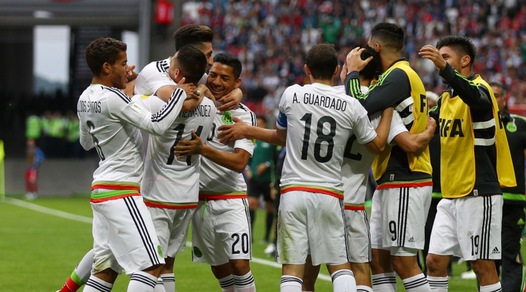 Confederations Cup: Messico-Russia 2-1. Le immagini della vittoria