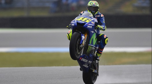 MotoGp Assen, Rossi: «Peccato per la prima fila, ma va bene così»