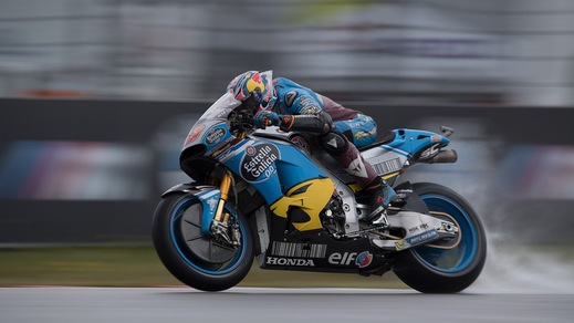 MotoGp Assen, Warm Up: Miller davanti, Rossi decimo sul bagnato