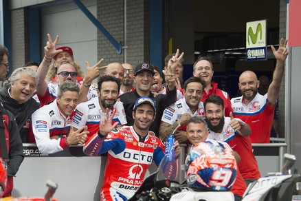 MotoGp Assen, Petrucci: «Contento, ma potevo vincere»