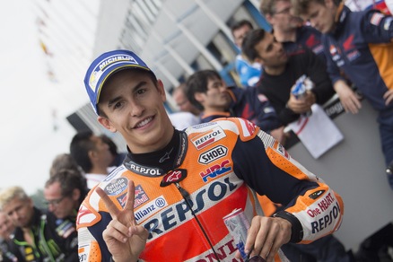 MotoGp Assen, Marquez: «Felice del podio, è stato difficile»