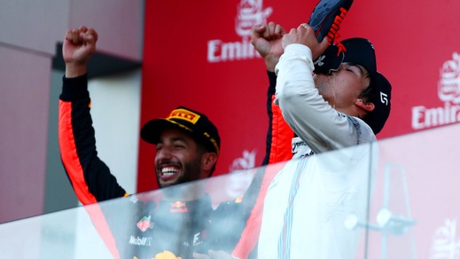 F1 Baku, Ricciardo: «Gara pazzesca, non ci credo»