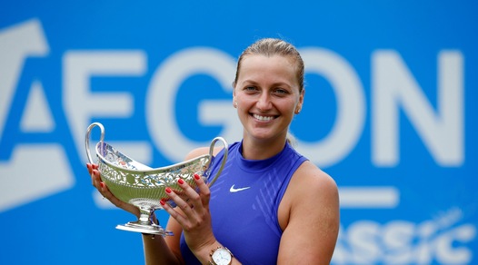 Tennis: Kvitova saluta Eastbourne, problemi addominali