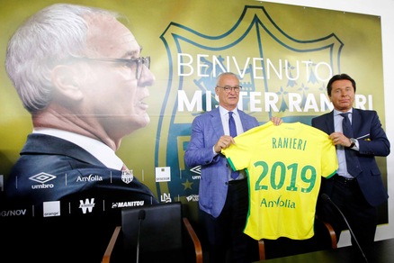 Nantes, presentato Claudio Ranieri