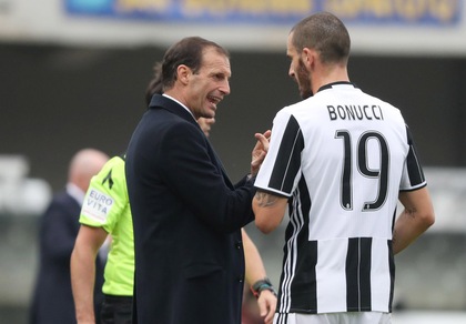 Juventus, Allegri: «Bonucci futuro leader dello spogliatoio»
