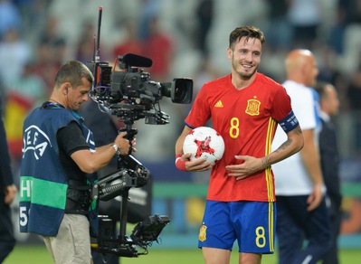 Europei U21: super Saúl, a 1,05 la quota capocannoniere