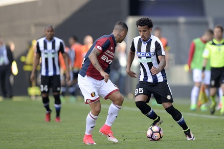 Calciomercato Udinese, Evangelista e Vutov via in prestito