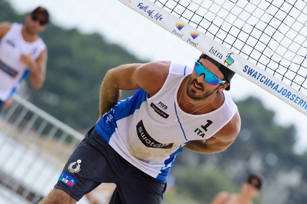 Beach Volley: a Porec vincono solo Lupo-Nicolai