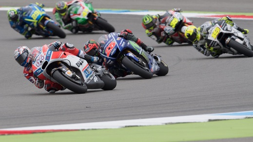 MotoGp, Sachsenring: Dovizioso vola nelle libere, Rossi 16°