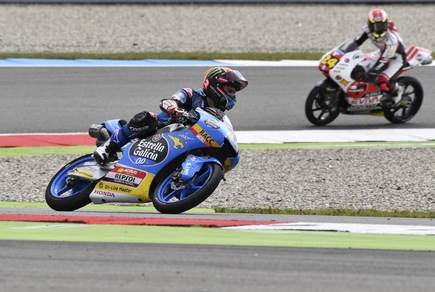 Moto3, Germania: pole a Canet, Bulega in prima fila
