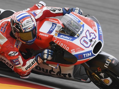 MotoGp Germania, Dovizioso: «Per niente soddisfatto»