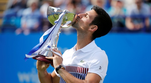 Tennis, Djokovic vince il torneo di Eastbourne