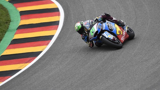 Moto2, Germania: Morbidelli vince ancora