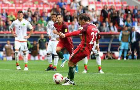 Confederations Cup, Portogallo-Messico 2-1: decide Adrien Silva dal dischetto