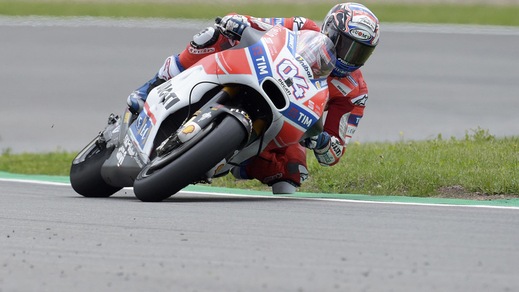 MotoGp Germania, Dovizioso: «Scelto la gomma sbagliata»