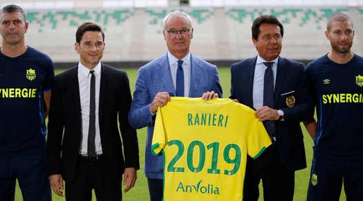 Ligue 1: bagno di folla per il nuovo Nantes di Ranieri