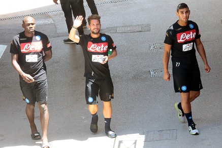 Napoli, si torna al lavoro: al via il raduno di Castel Volturno