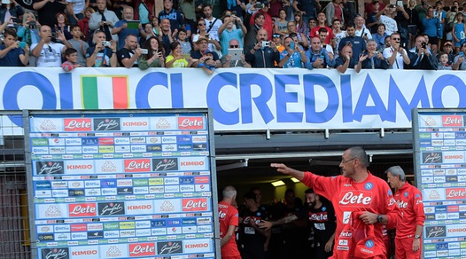 Napoli, primo allenamento a Dimaro. I tifosi: «Noi ci crediamo»