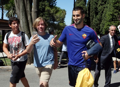 Roma, al raduno Gonalons già guida il gruppo