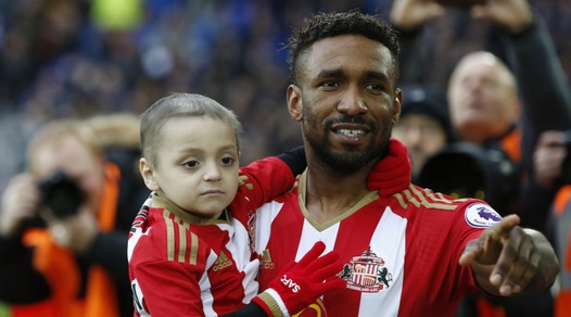 Il cuore di Defoe si spezza per il piccolo Bradley: «Non ti lascerò solo»