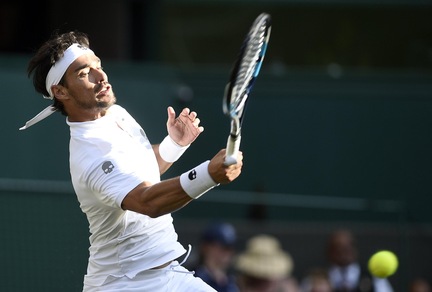 Wimbledon, Fognini non ce la fa: Murray passa agli ottavi