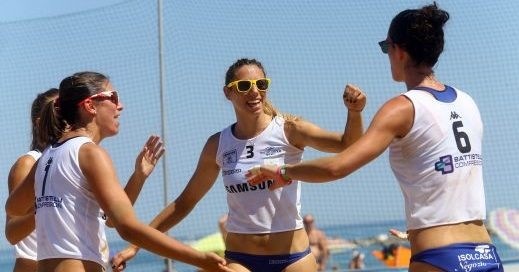 Sand Volley: Scandicci-Monza e Casalmaggiore-Battistelli le semifinali