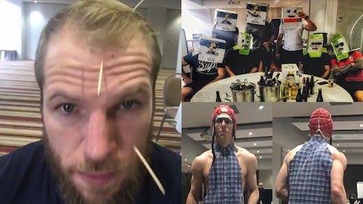 Rugby, la selezione britannica festeggia così il pari con gli All Blacks