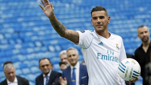 Theo Hernandez presentato al Real Madrid