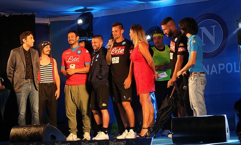 Napoli, Maggio, Tonelli e Mertens alla festa di "Made in Sud"