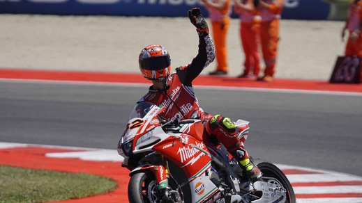 SBK Milwaukee Aprilia, Savadori: «Non è stato un weekend facile»