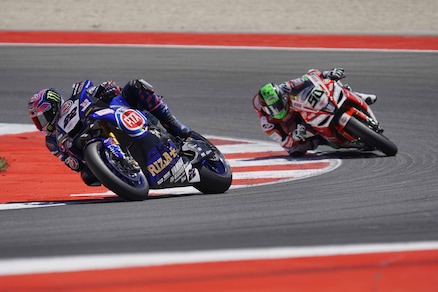 SBK Pata Yamaha, Lowes: «Fantastico chiudere col podio»