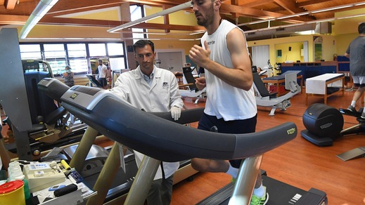 Bologna, test indoor prima del ritiro