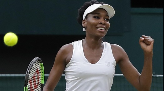 Tennis: 10ª semifinale di Wimbledon per Venus Williams