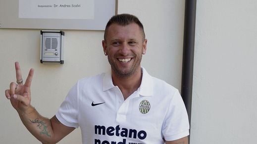 Serie A, Cassano al Verona: i bookmaker prenotano la salvezza