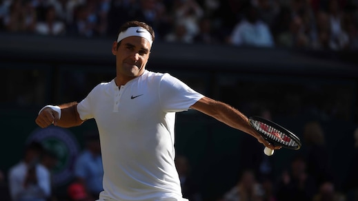 Wimbledon: fuori i big, Federer vola a 1,30