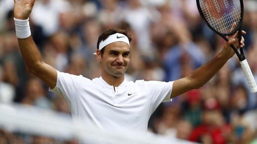 Tennis, Wimbledon: Federer domina, l’impresa di Cilic a 5,00