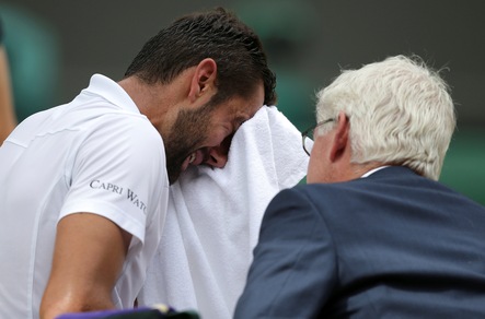 Wimbledon 2017: Cilic, infortunio e lacrime in finale contro Federer