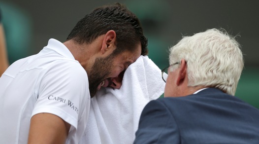 Wimbledon 2017: Cilic, infortunio e lacrime in finale contro Federer