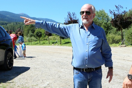 Napoli, De Laurentiis: «Scudetto? Voler vincere è normale»