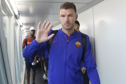 Roma, Dzeko: «Defrel è forte, possiamo giocare insieme»