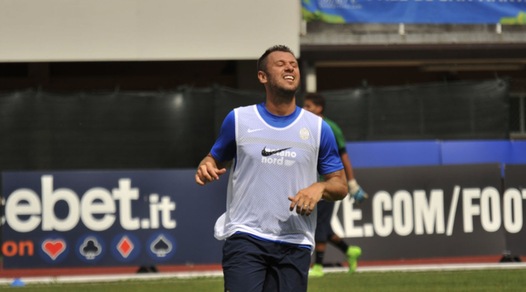 Cassano, che fatica in allenamento con il Verona!