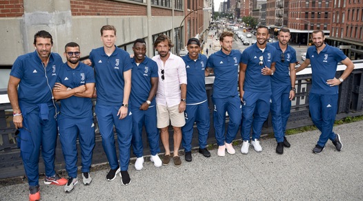 Juventus e Pirlo, di nuovo insieme a New York