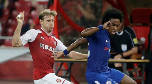 A Pechino il Chelsea travolge 3-0 l'Arsenal