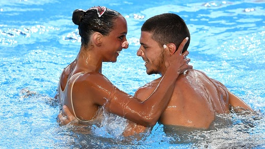 Mondiali nuoto, Minisini-Perrupato d'argento nel duo misto