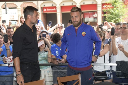 Roma, De Rossi a Boston con Maldini