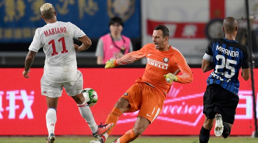 Inter-Lione 1-0: decide Jovetic nella ripresa