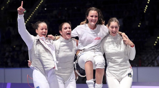 Mondiali scherma, l'Italia è d'oro nel fioretto femminile