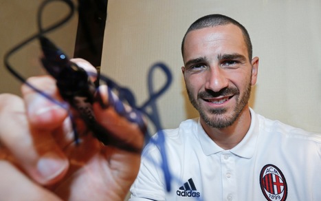 Bonucci, nuovo look con il Milan. E su Instagram svela il perché