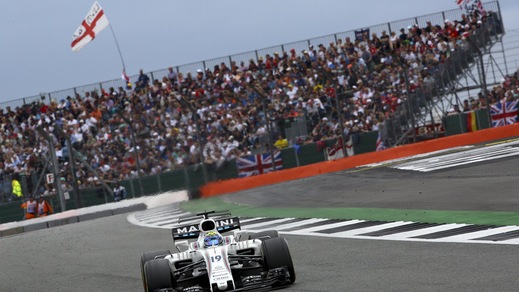 F1, Luca Ghiotto in pista con la Williams